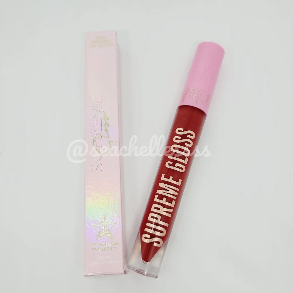 Wifey Jeffree Star Supreme Gloss Red Brand New in Box | Authentic